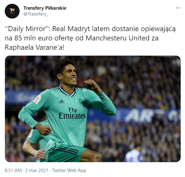 ''Daily Mirror'': 85 MLN EURO ZA VARANE'A!